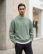 Zumieze - Rasol | Corduroy Raglan Sleeve Sweatshirt Men