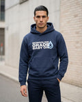 Zumieze - Nelev | Printed Relaxed-Fit Hoodie Unisex