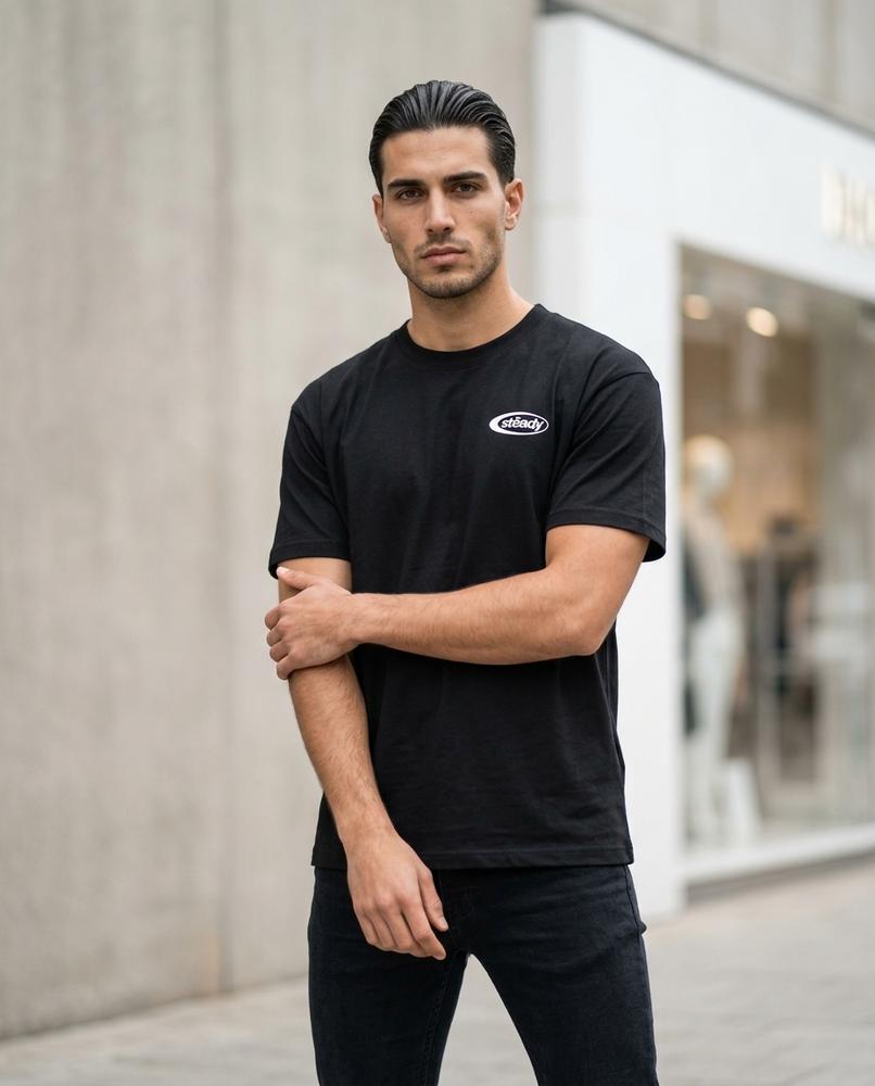 Zumieze - Tiren | Loose-Fit Embroidered T-Shirt Men
