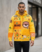 Zumieze - Ledar | Embroidered Patched Hoodie Unisex