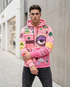 Zumieze - Ledar | Embroidered Patched Hoodie Unisex