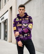 Zumieze - Ledar | Embroidered Patched Hoodie Unisex