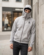 Zumieze - Cakar | Zip-Up Relaxed-Fit Hoodie Men