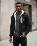 Zumieze - Zemin | Fleece-Lined Zip-Up Jacket Men