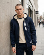 Zumieze - Zemin | Fleece-Lined Zip-Up Jacket Men