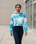 Zumieze - Yosel | Cropped All-Over Print Hoodie Women
