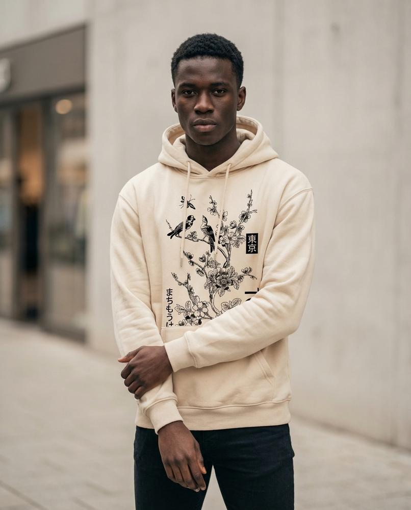 Zumieze - Armar | Graphic Print Relaxed Fit Hoodie Unisex