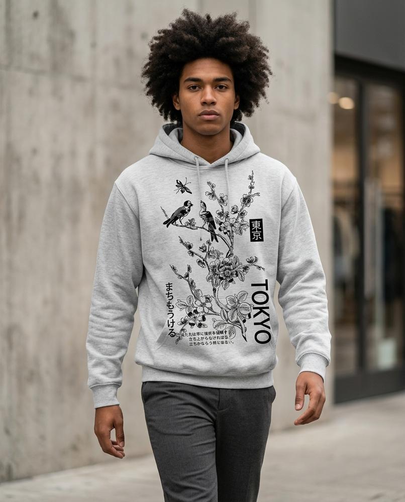 Zumieze - Armar | Graphic Print Relaxed Fit Hoodie Unisex