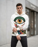 Zumieze - Mikar | Embroidered Multicolor Hoodie Men