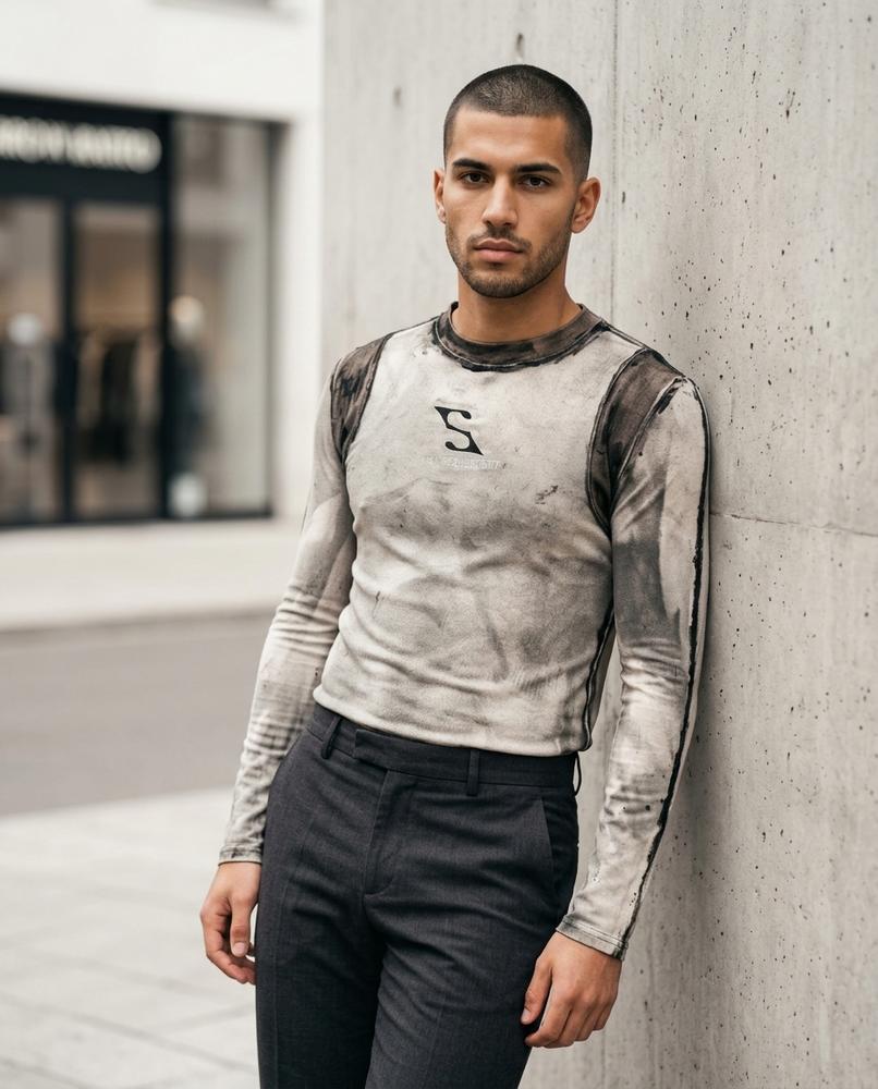 Zumieze - Selen | Slim-Fit Washed-Out T-Shirt Unisex