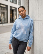 Zumieze - Cator | Washed Rhinestone Hoodie Women