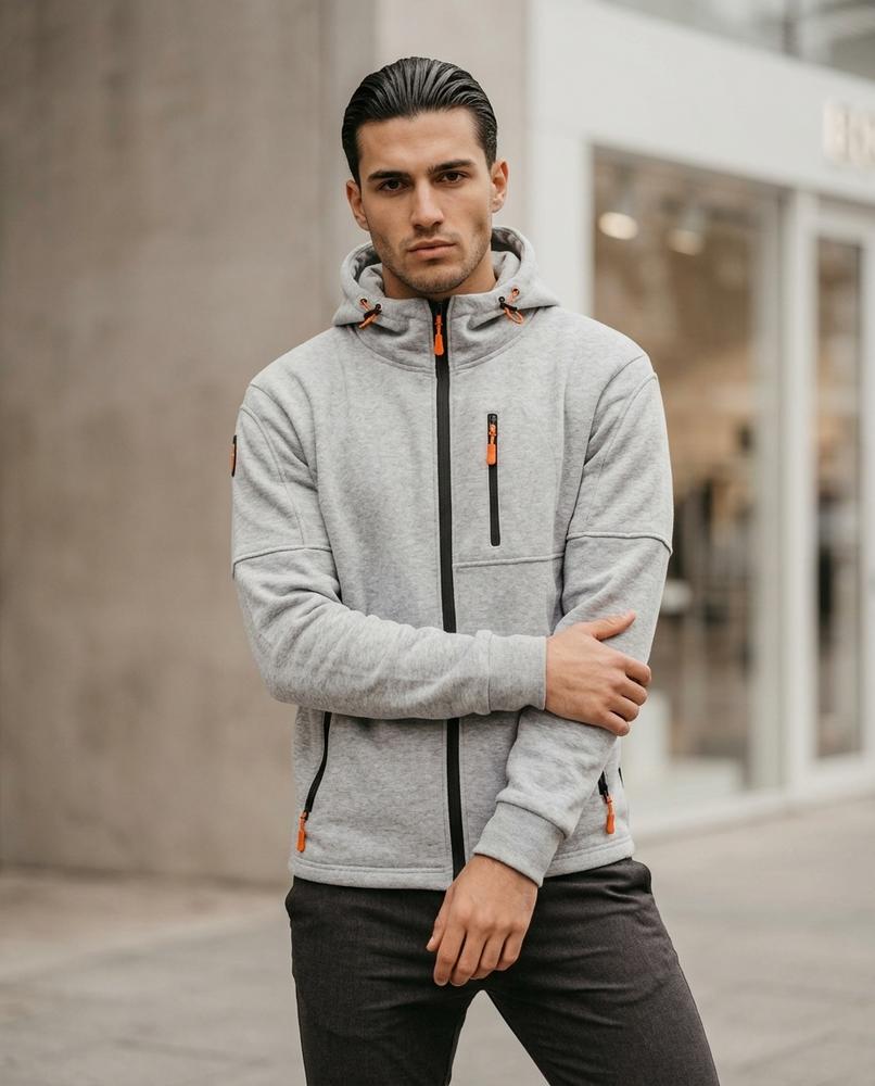 Zumieze - Laran | Hooded Zip-Up Jacket Men