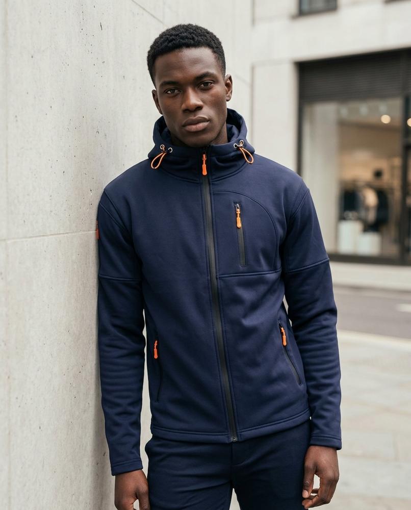 Zumieze - Laran | Hooded Zip-Up Jacket Men
