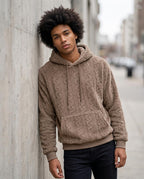 Zumieze - Varen | Plush Textured Hoodie Men