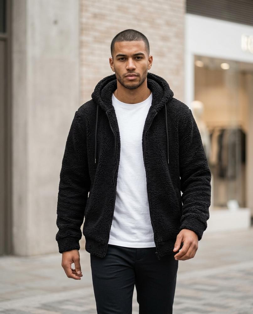 Zumieze - Elser | Fleece Zip-Up Jacket Men