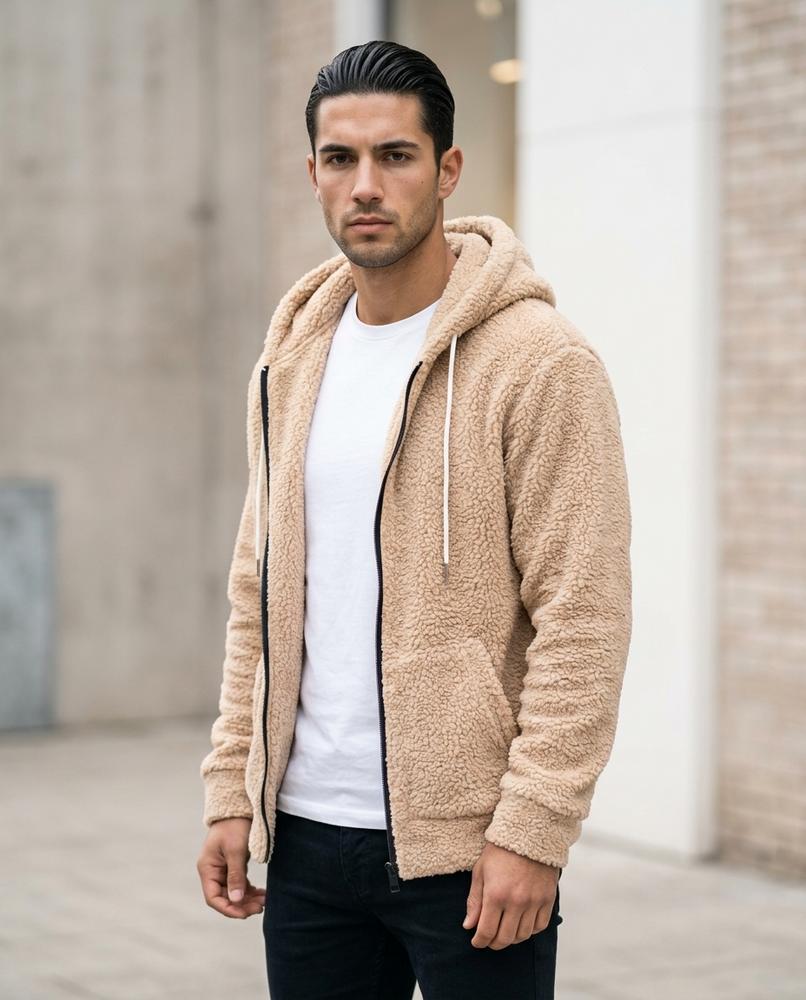 Zumieze - Elser | Fleece Zip-Up Jacket Men
