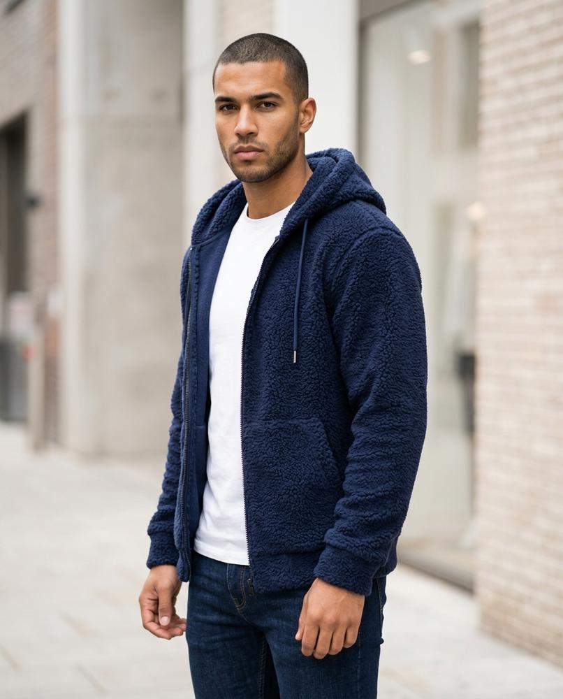Zumieze - Elser | Fleece Zip-Up Jacket Men