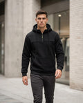 Zumieze - Savin | Half-Zip Loose-Fit Hoodie Men