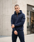 Zumieze - Savin | Half-Zip Loose-Fit Hoodie Men