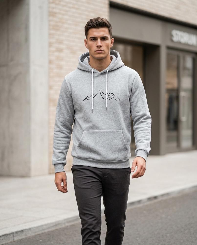 Zumieze - Allom | Fleece-Lined Printed Hoodie Unisex