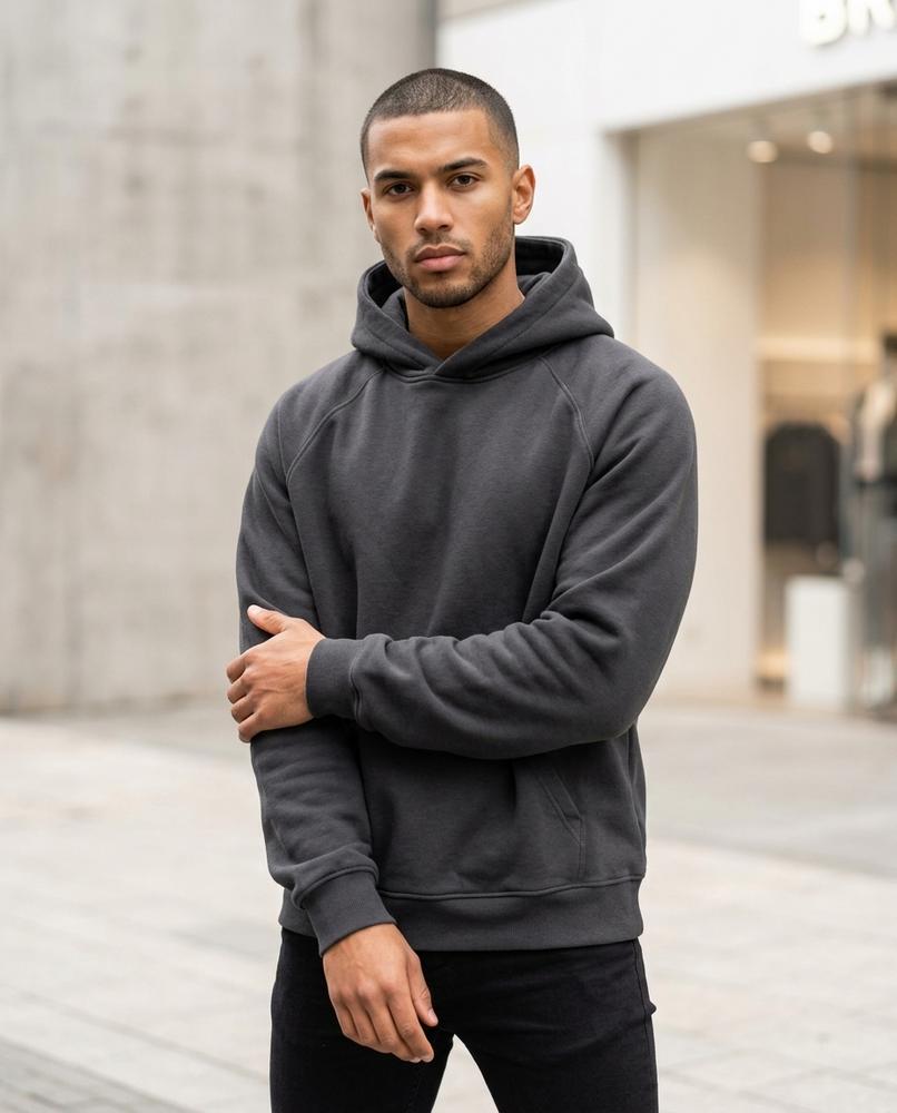 Zumieze - Vemel | Relaxed Fit Kangaroo Pocket Hoodie Unisex