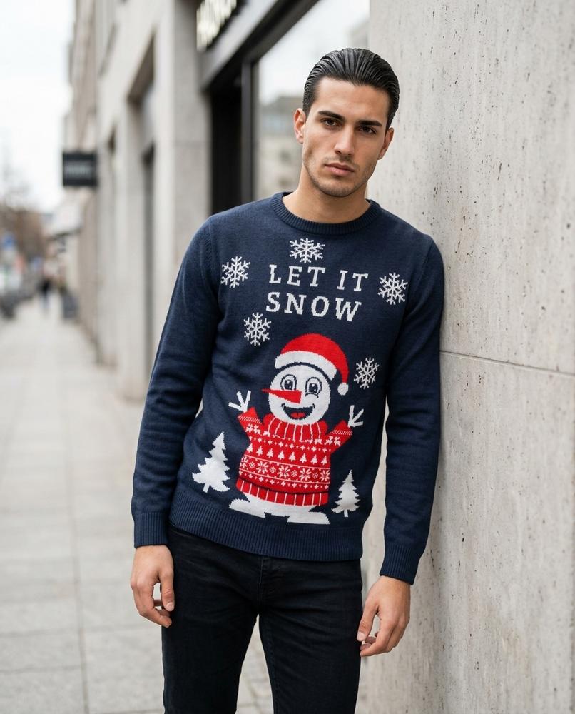 Zumieze - Varam | Knitted Crewneck Sweater Men