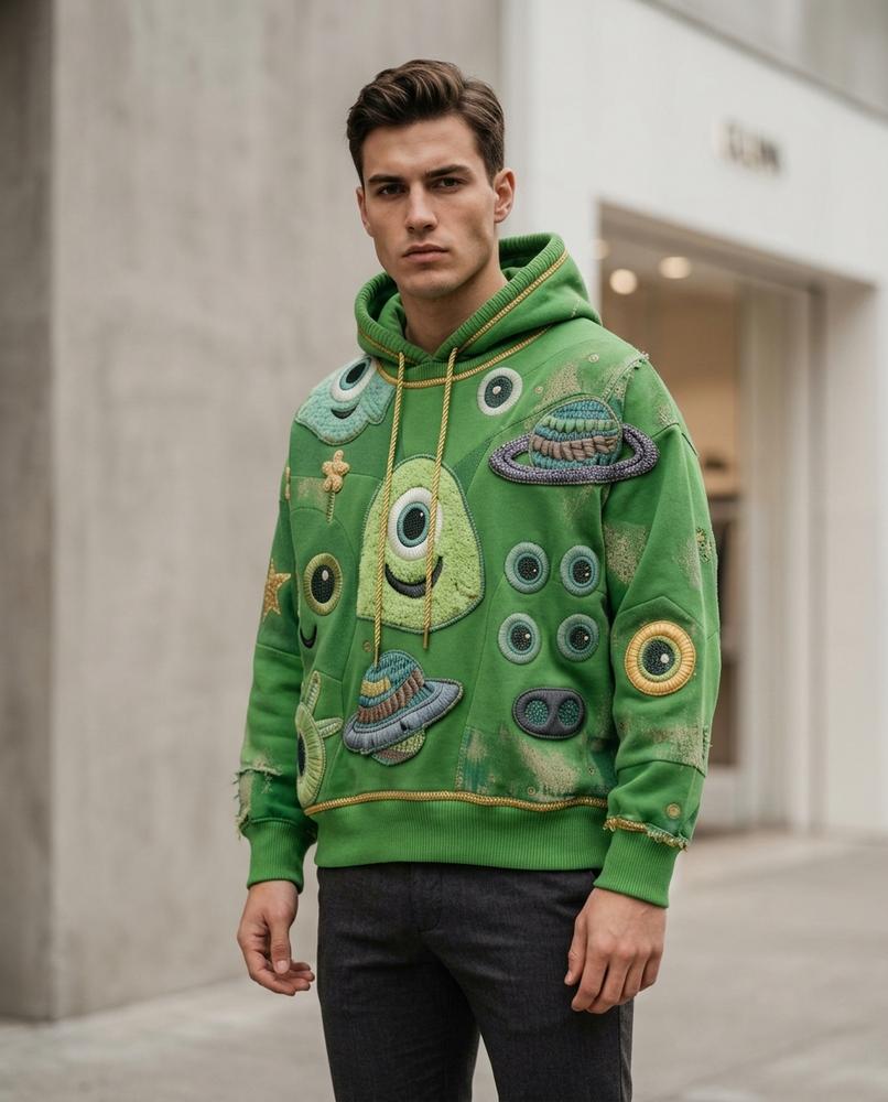 Zumieze - Eilon | Appliquéd Graphic Hoodie Unisex
