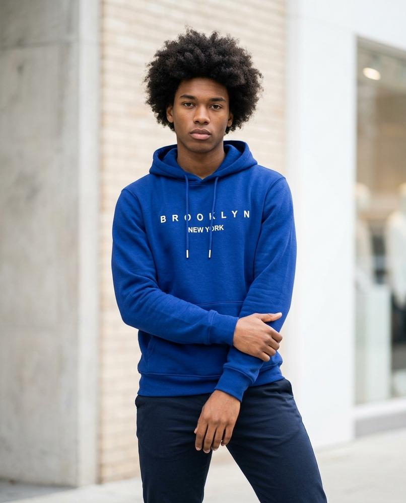 Zumieze - Daver | Printed Long-Sleeved Hoodie Men