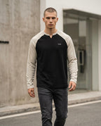 Zumieze - Rivin | Two-Tone Raglan-Sleeve T-Shirt Men