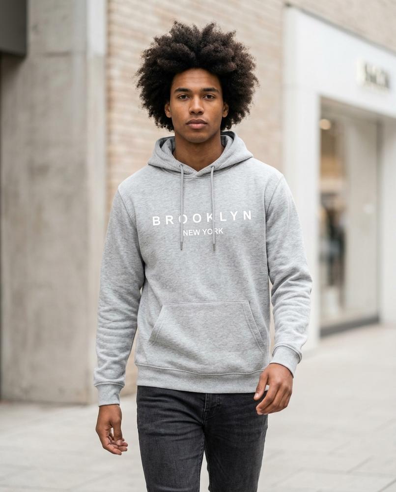 Zumieze - Daver | Printed Long-Sleeved Hoodie Men