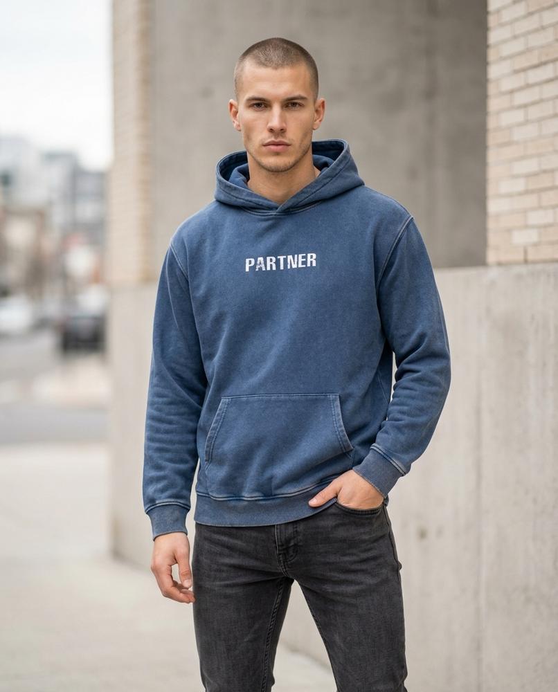 Zumieze - Roron | Washed Printed Hoodie Unisex