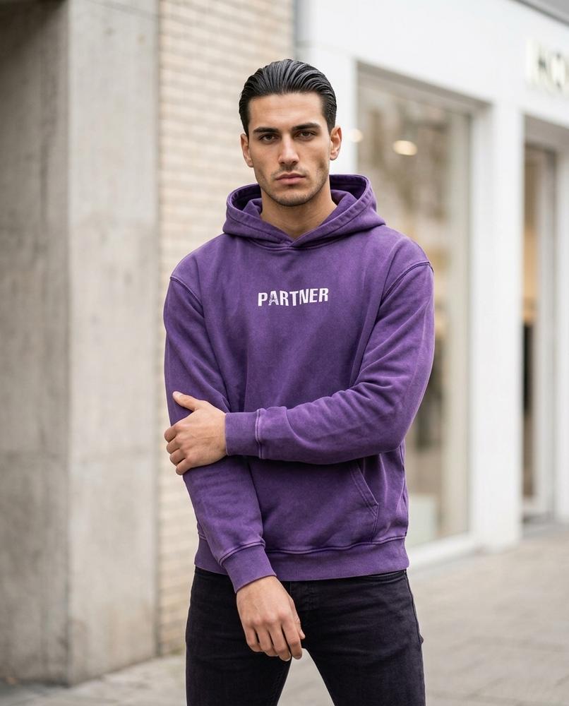 Zumieze - Roron | Washed Printed Hoodie Unisex