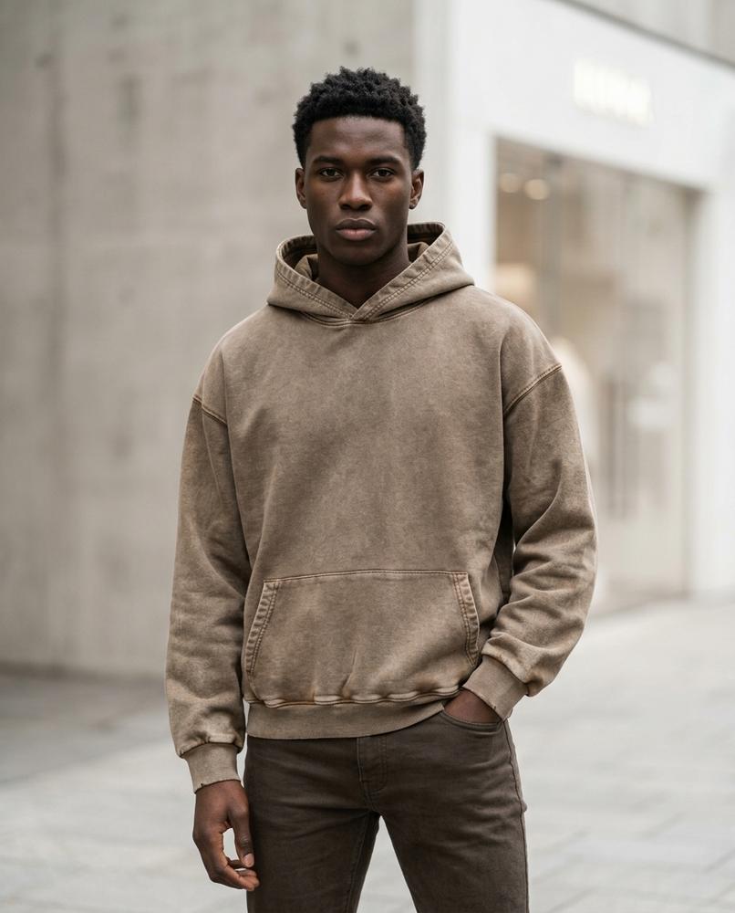 Zumieze - Miren | Washed Oversized Hoodie Unisex