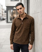 Zumieze - Rimar | Corduroy Popover Shirt Men