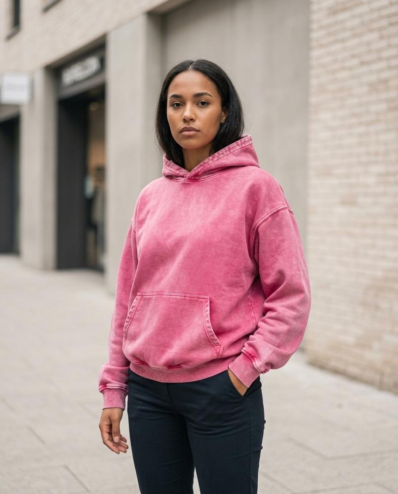 Zumieze - Miren | Washed Oversized Hoodie Unisex