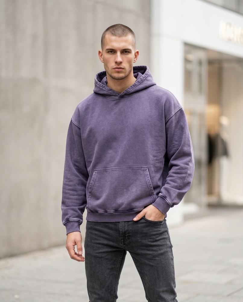 Zumieze - Miren | Washed Oversized Hoodie Unisex