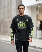 Zumieze - Mivan | Printed Layered-Look T-Shirt Men