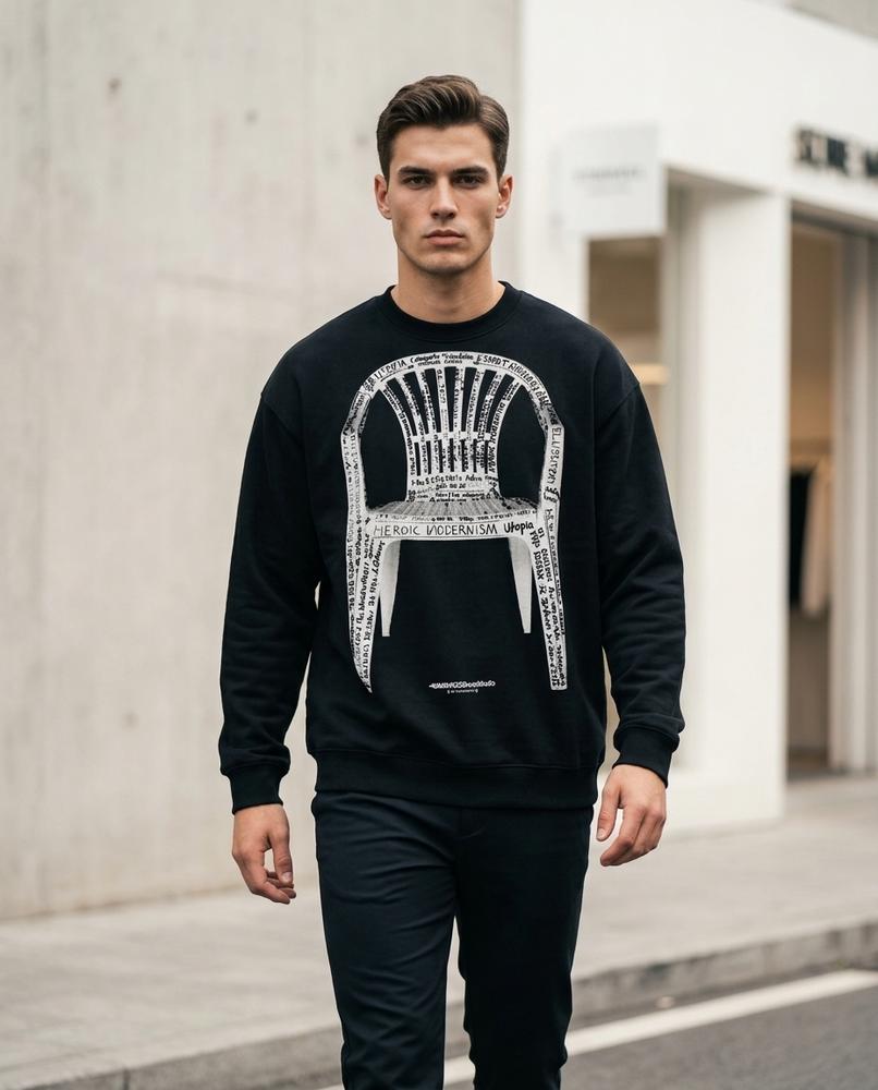 Zumieze - Losol | Graphic Print Relaxed Fit Sweatshirt Unisex