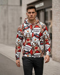 Zumieze - Yoser | Printed Regular Fit Hoodie Men