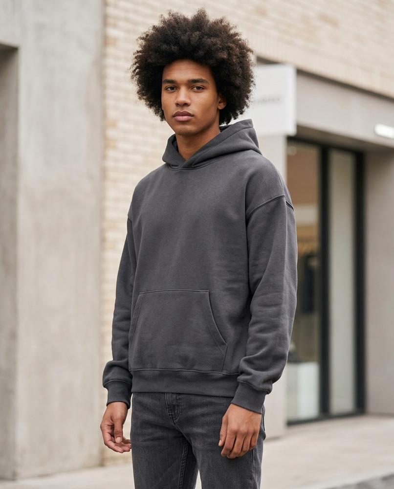 Zumieze - Nonav | Fleece-Lined Oversized Hoodie Men