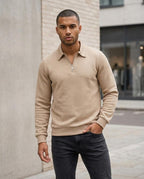 Zumieze - Satir | Textured Quarter-Zip Sweater Men