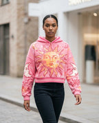 Zumieze - Karev | Printed Cropped Hoodie Unisex
