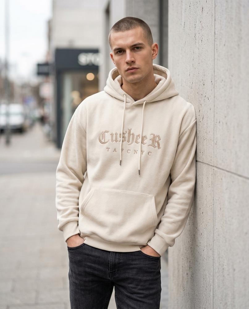 Zumieze - Semir | Embroidered Sueded Hoodie Men