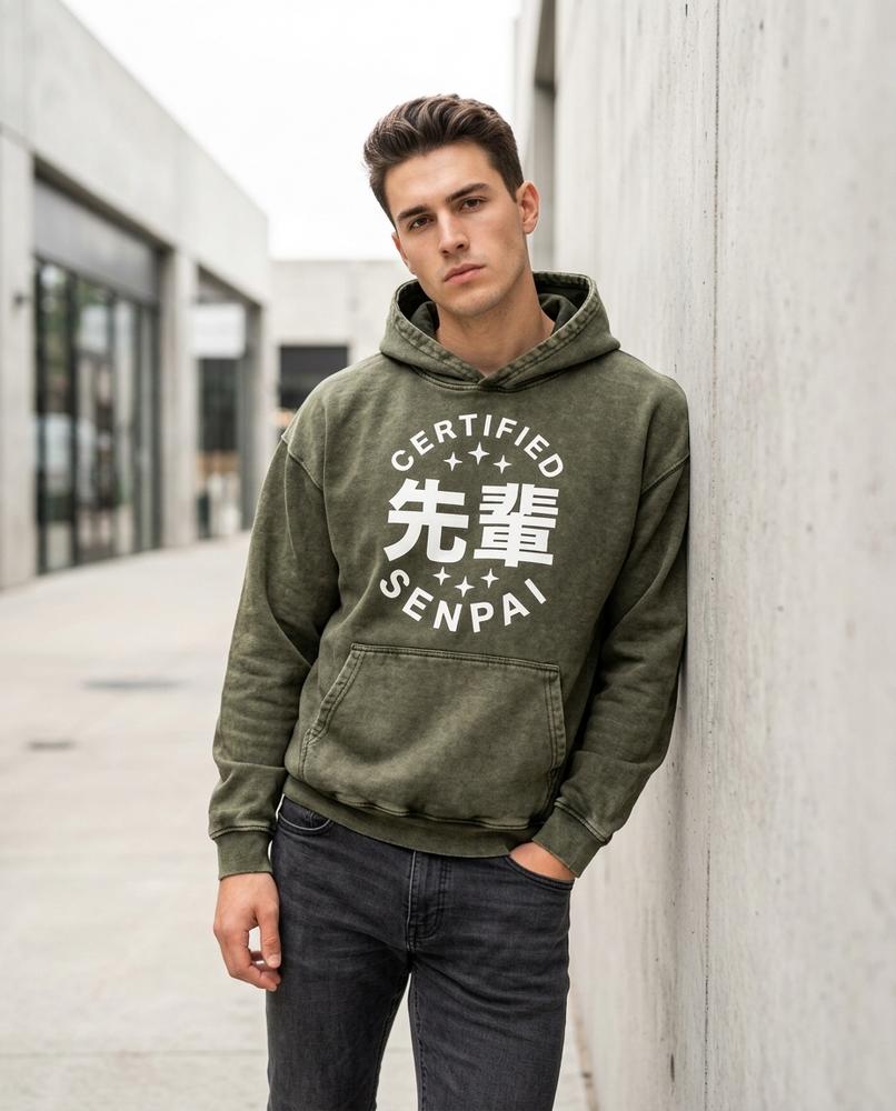 Zumieze - Rosen | Washed-Out Oversized Hoodie Unisex