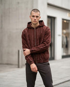 Zumieze - Veran | Frayed-Seam Zip-Up Jacket Men