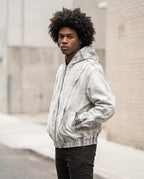 Zumieze - Veran | Frayed-Seam Zip-Up Jacket Men