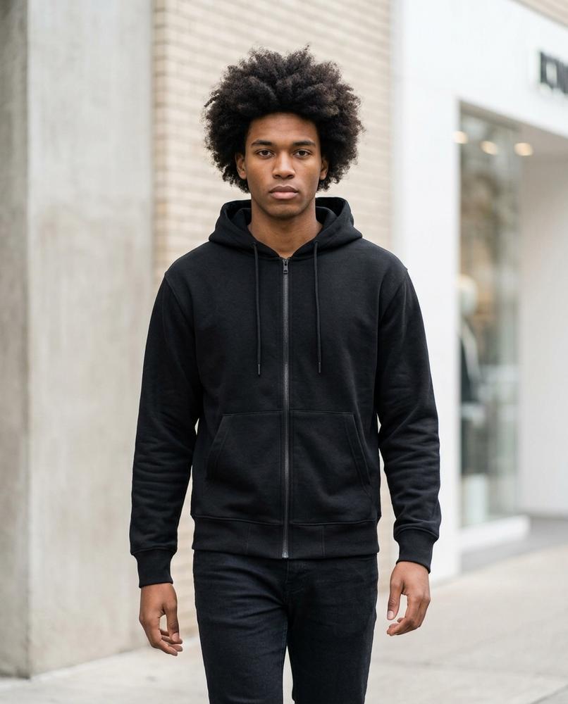 Zumieze - Eldar | Zip-Up Lined Hoodie Men