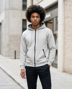 Zumieze - Eldar | Zip-Up Lined Hoodie Men
