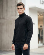 Zumieze - Zamer | Zip-Up High-Neck Sweatshirt Men