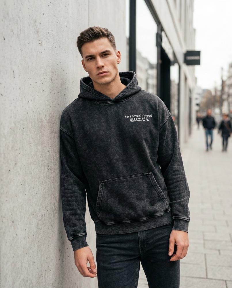 Zumieze - Alvin | Washed Relaxed Fit Hoodie Men
